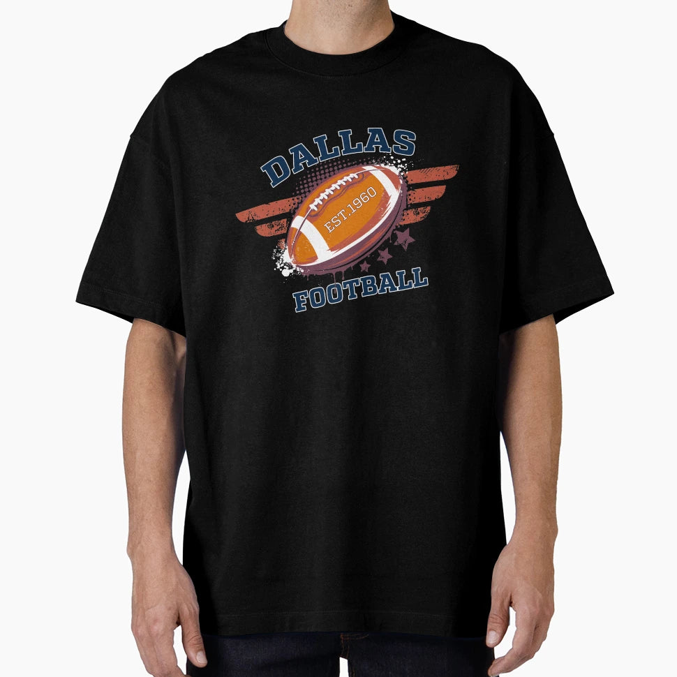 Dallas Football T-Shirt - Novelty Apparel Unisex - T-Shirt, Sweatshirt, Hoodie