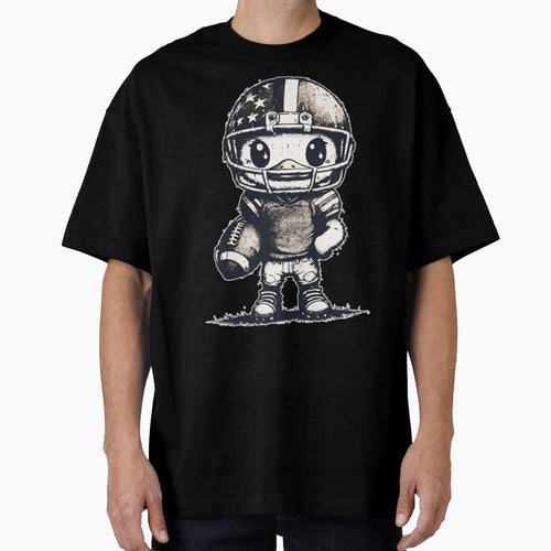 Funny Duck American Football Player T-Shirt - Fun Novelty Design Unisex - T-Shirt, Sweatshirt, Hoodie