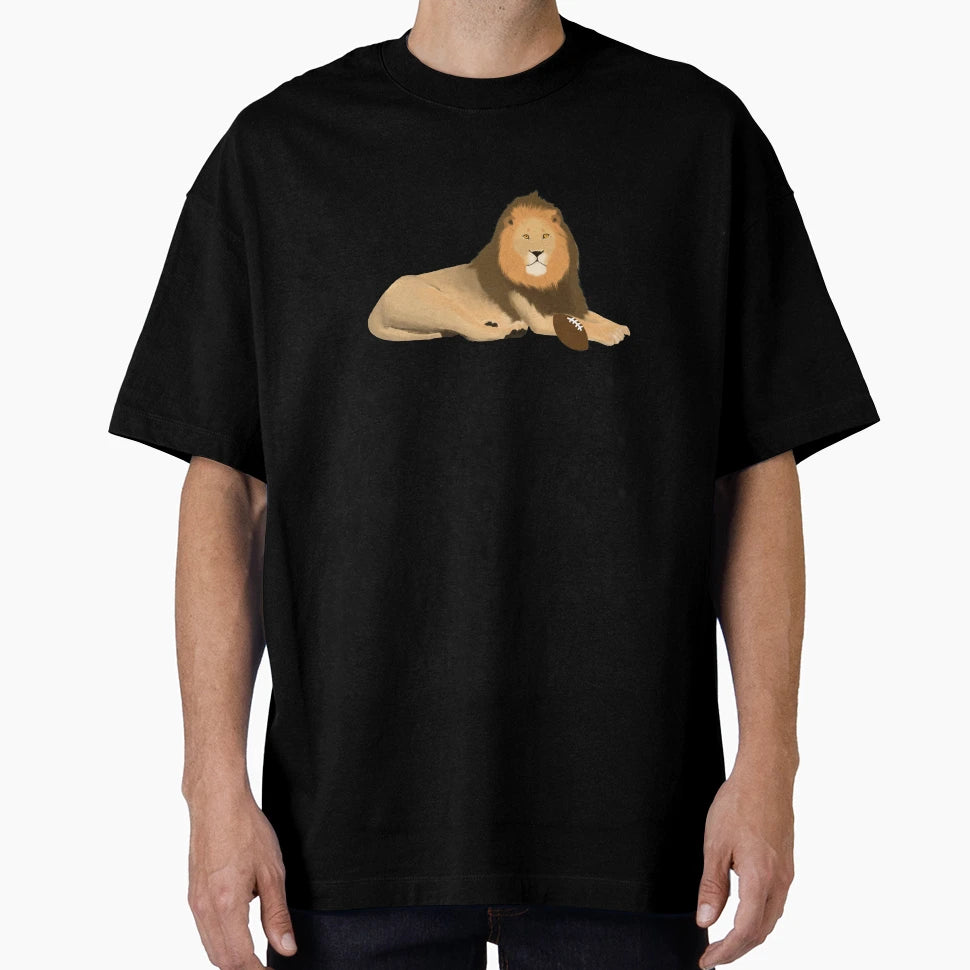 Football Lion T-Shirt - Streetwear Style Men Women - T-Shirt, Sweatshirt, Hoodie
