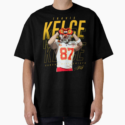 TK Heart Sign Kansas City Chiefs T-Shirt - Fun Novelty Design Unisex - T-Shirt, Sweatshirt, Hoodie