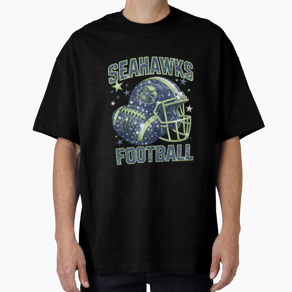 Seattle Seahawks T-Shirt - Custom Art Print Men Women - T-Shirt, Sweatshirt, Hoodie