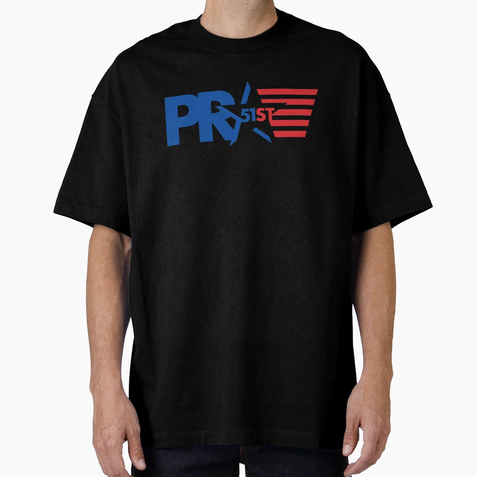 Estadidad De Puerto Rico Puerto T-Shirt - Fun Novelty Design for Adults - T-Shirt, Sweatshirt, Hoodie