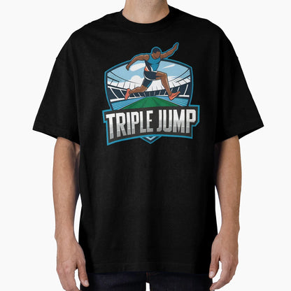 Triple Jump T-Shirt - Trendy Graphic Unisex - T-Shirt, Sweatshirt, Hoodie