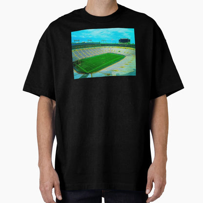 Lambeau Field Green Bay Wisconsin Old T-Shirt - Novelty Apparel for Adults - T-Shirt, Sweatshirt, Hoodie