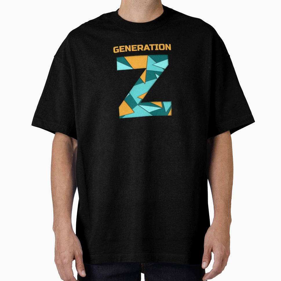 Generation Z Young And Yellow T-Shirt - Custom Art Print Unisex - T-Shirt, Sweatshirt, Hoodie