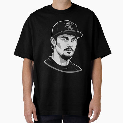 Urban Cap Portrait Street T-Shirt - Aesthetic Graphic Men Women - T-Shirt, Sweatshirt, Hoodie