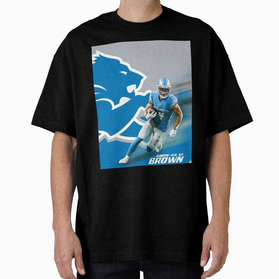 Detroit Lions T-Shirt - Minimalist Print Unisex - T-Shirt, Sweatshirt, Hoodie