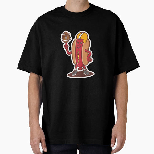 Hotdog American Football T-Shirt - Casual Everyday Wear Men Women - T-Shirt, Sweatshirt, Hoodie