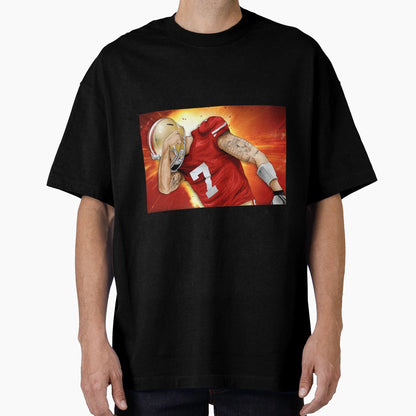 Colin Kaepernick Ck 7 Face Fans T-Shirt - Casual Everyday Wear Men Women - T-Shirt, Sweatshirt, Hoodie