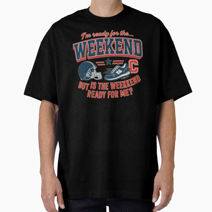Weekend Champion Varsity Bold Sports T-Shirt - Novelty Apparel Unisex - T-Shirt, Sweatshirt, Hoodie