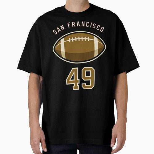 Art San Francisco 49Ers T-Shirt - Novelty Apparel for Adults - T-Shirt, Sweatshirt, Hoodie