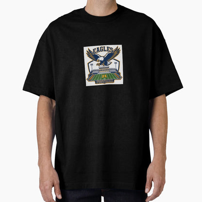 Fly Over Mumaw Stadium T-Shirt - Casual Everyday Wear Men Women - T-Shirt, Sweatshirt, Hoodie