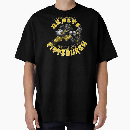 Pittsburgh Beast T-Shirt - Minimalist Print Men Women - T-Shirt, Sweatshirt, Hoodie