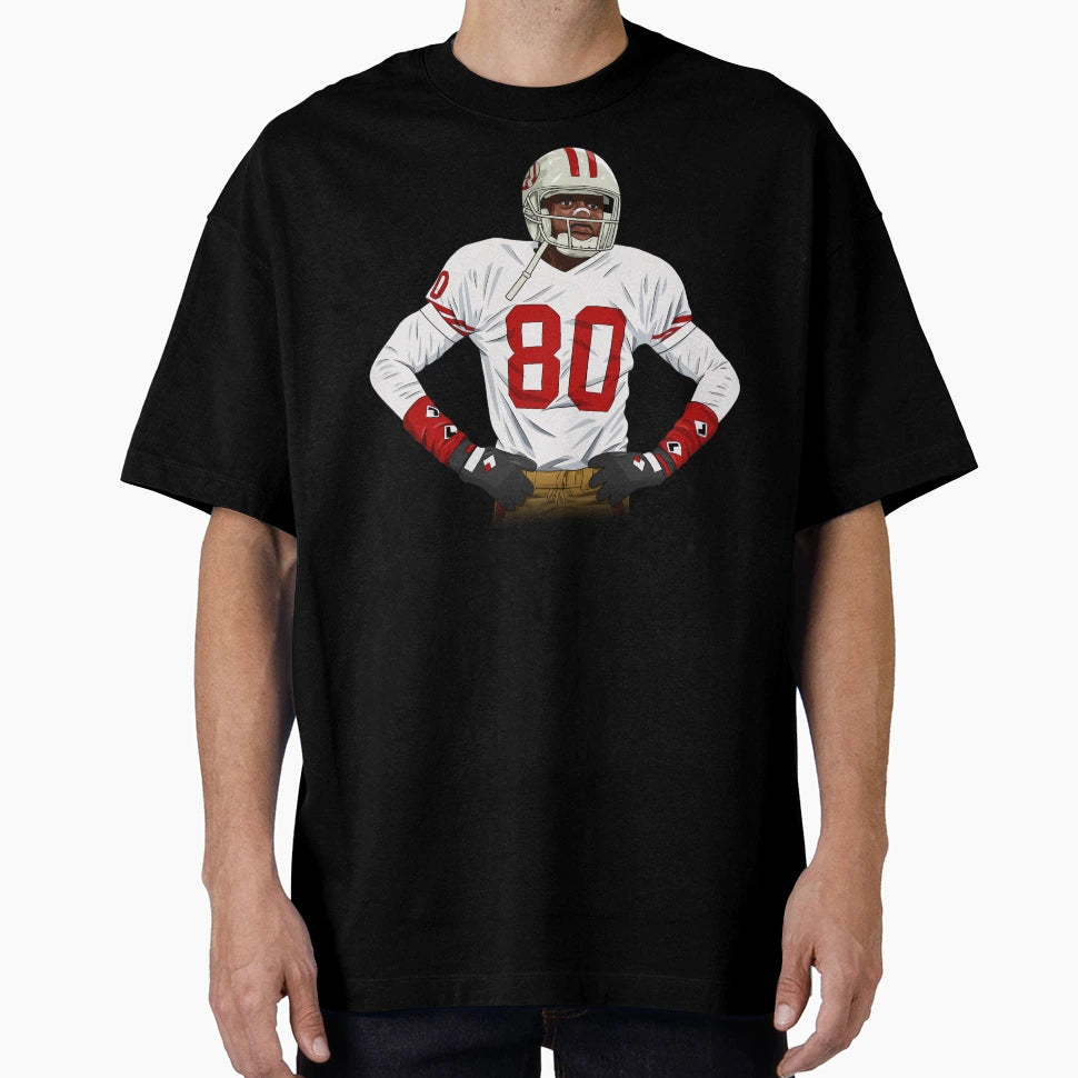 Jerry Rice T-Shirt - Streetwear Style Men Women - T-Shirt, Sweatshirt, Hoodie