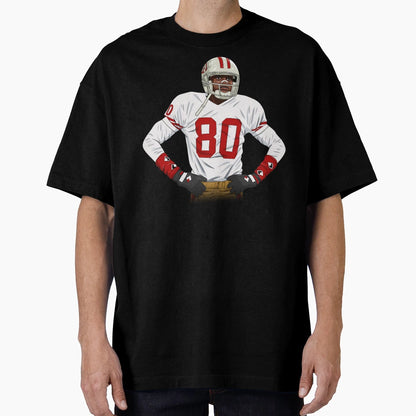 Jerry Rice T-Shirt - Streetwear Style Men Women - T-Shirt, Sweatshirt, Hoodie