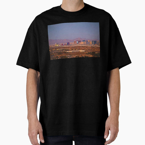 Las Vegas Skyline Dusk T-Shirt - Novelty Apparel Unisex - T-Shirt, Sweatshirt, Hoodie