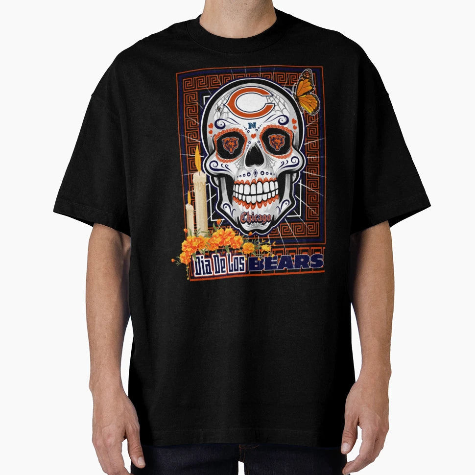 Dia De Los Bears T-Shirt - Graphic Print Unisex - T-Shirt, Sweatshirt, Hoodie