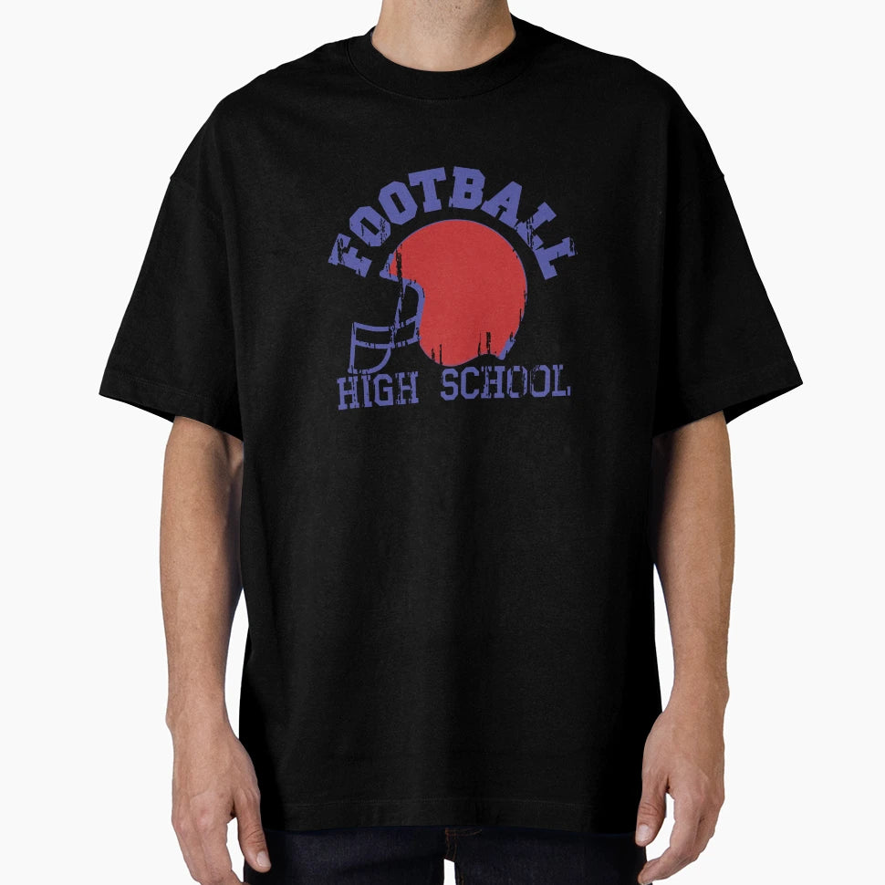 Football High School T-Shirt - Trendy Graphic Unisex - T-Shirt, Sweatshirt, Hoodie