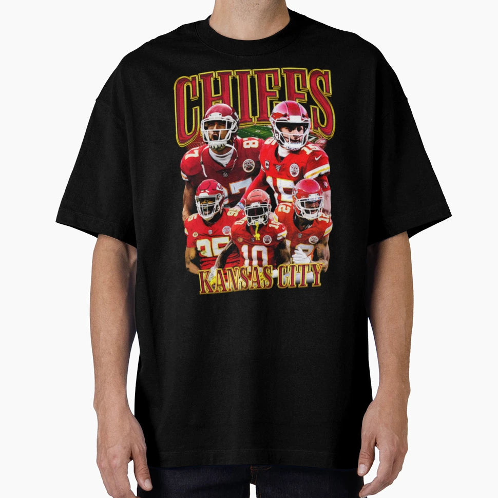 Art Kansas City Chiefs T-Shirt - Novelty Apparel for Adults - T-Shirt, Sweatshirt, Hoodie