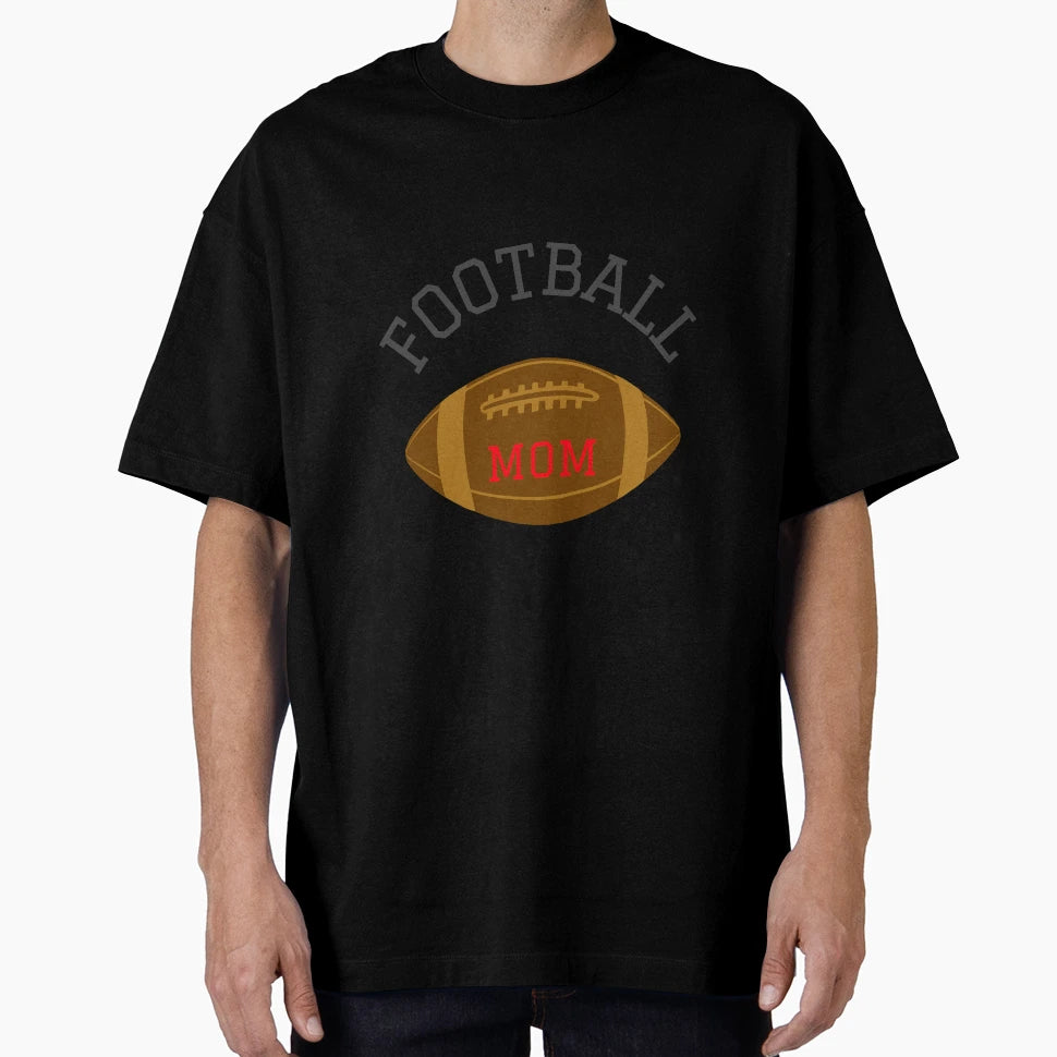 Football Mom T-Shirt - Aesthetic Graphic for Adults - T-Shirt, Sweatshirt, Hoodie