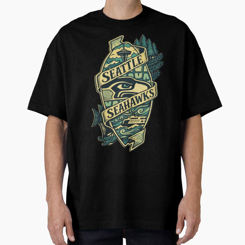Seattle Sea T-Shirt - Streetwear Style Unisex - T-Shirt, Sweatshirt, Hoodie