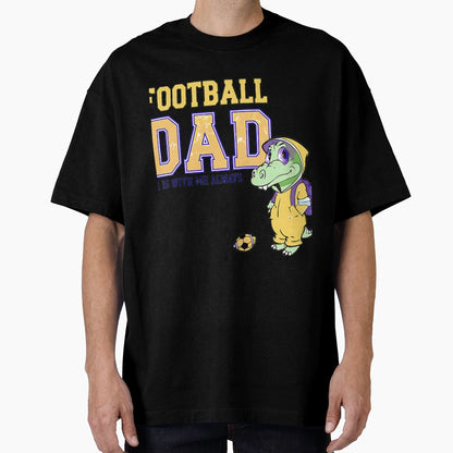 Alligator Football Dad Gift T-Shirt - Casual Everyday Wear for Adults - T-Shirt, Sweatshirt, Hoodie