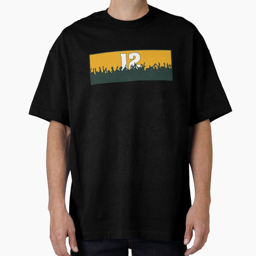 Cheering Green Bay 12 T-Shirt - Trendy Graphic Men Women - T-Shirt, Sweatshirt, Hoodie