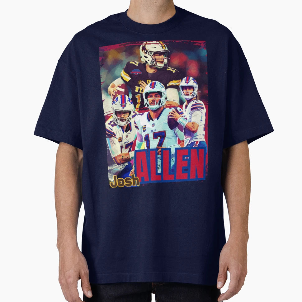 Buffalo Quarterback JA 17 T-Shirt - Streetwear Style for Adults - T-Shirt, Sweatshirt, Hoodie