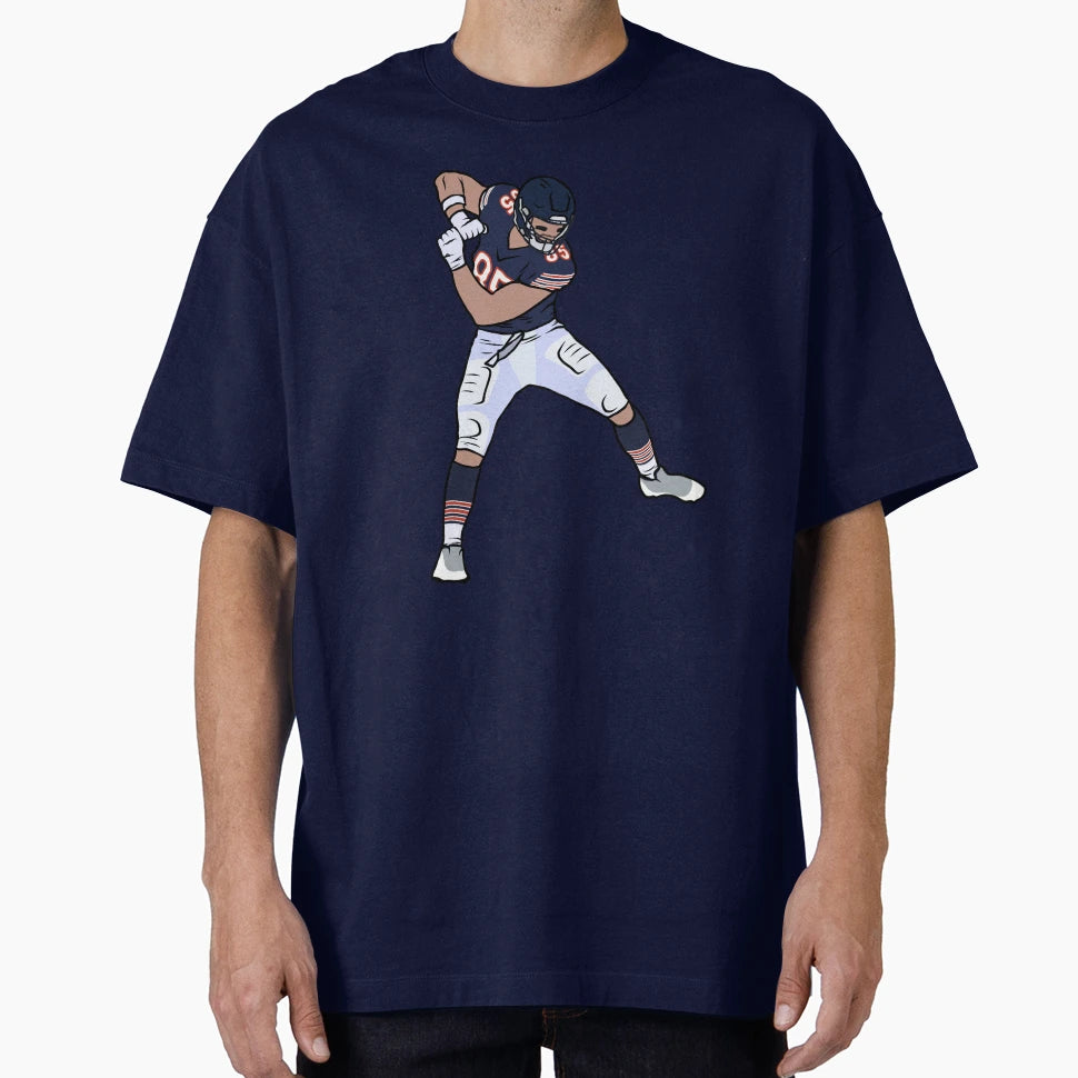 Cole Kmet Home Run Celebration T-Shirt - Graphic Print Unisex - T-Shirt, Sweatshirt, Hoodie