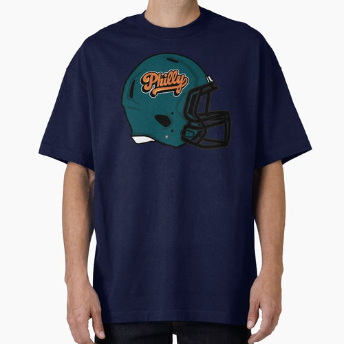 Philadelphia Pretzels Modern Helmet T-Shirt - Graphic Print Unisex - T-Shirt, Sweatshirt, Hoodie