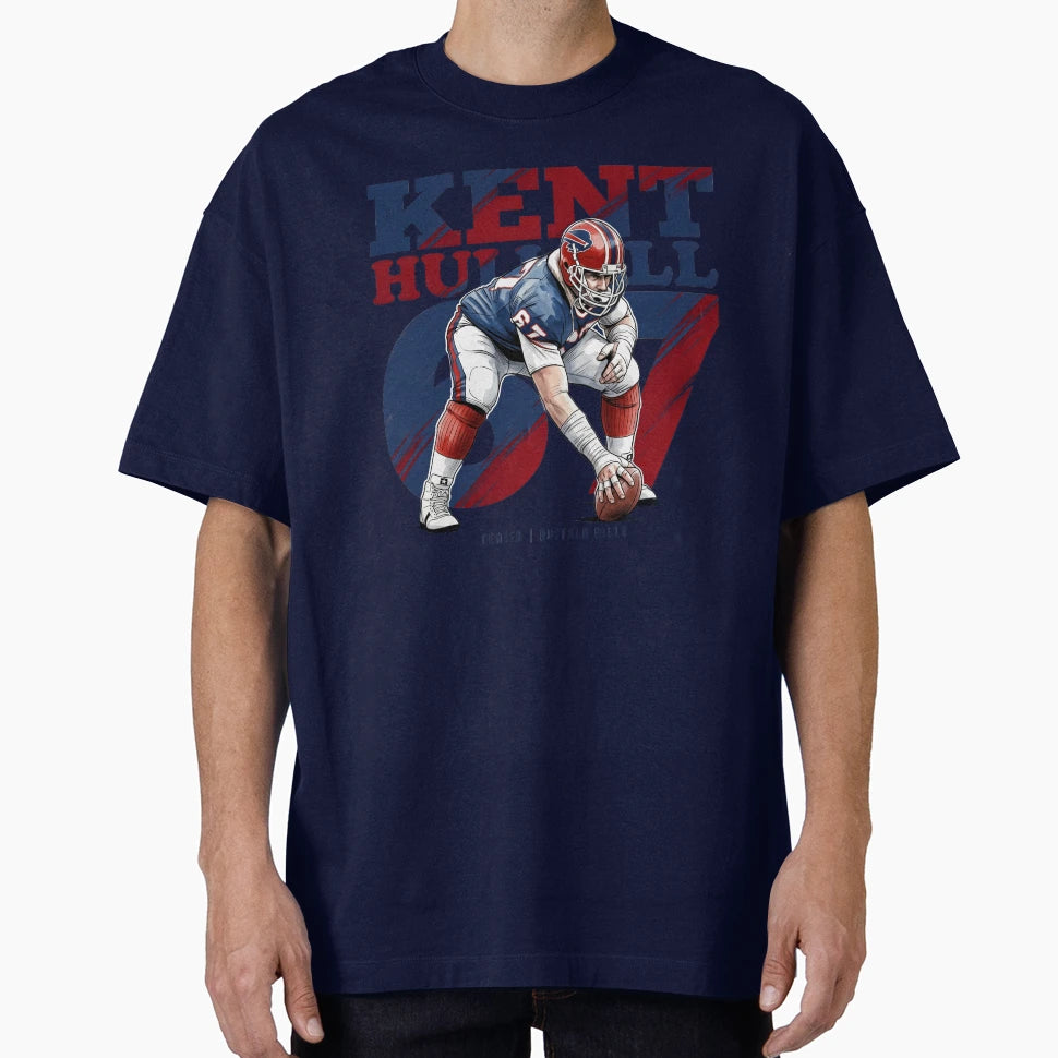 Kent Hull 67 Buffalo Football Legend T-Shirt - Unique Graphic Unisex - T-Shirt, Sweatshirt, Hoodie