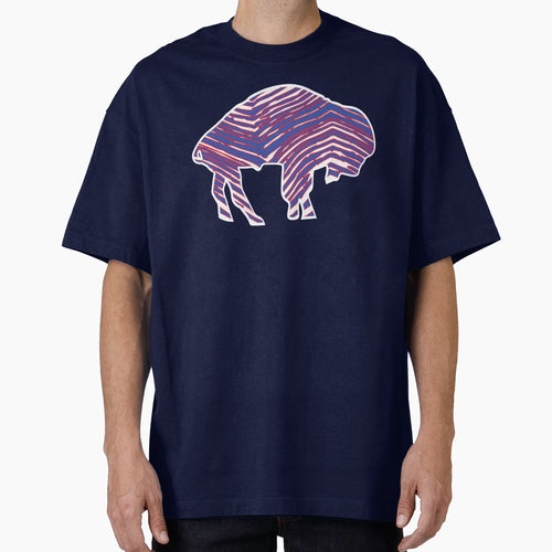 Zebra Stripe Buffalo T-Shirt - Graphic Print Men Women - T-Shirt, Sweatshirt, Hoodie
