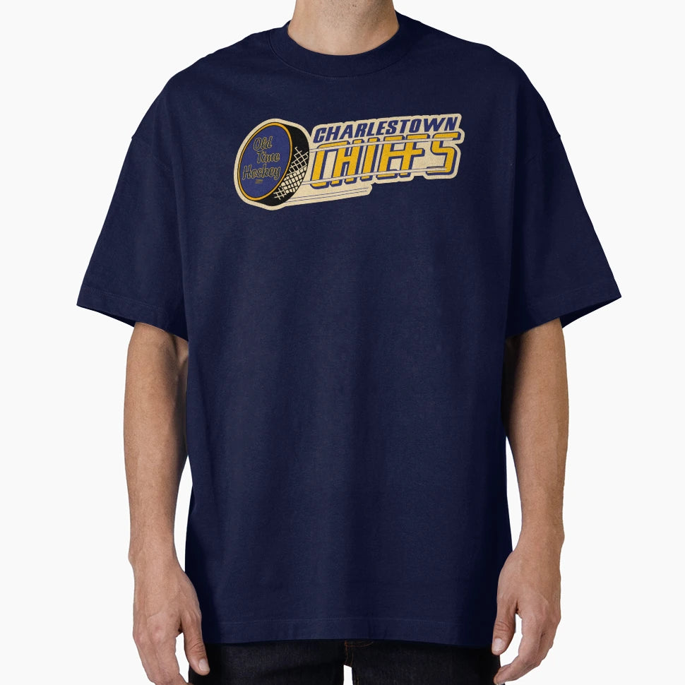 Charlestown Chiefs Slap Shot T-Shirt - Minimalist Print Unisex - T-Shirt, Sweatshirt, Hoodie