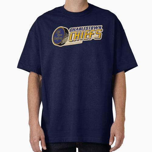 Charlestown Chiefs Slap Shot T-Shirt - Minimalist Print Unisex - T-Shirt, Sweatshirt, Hoodie