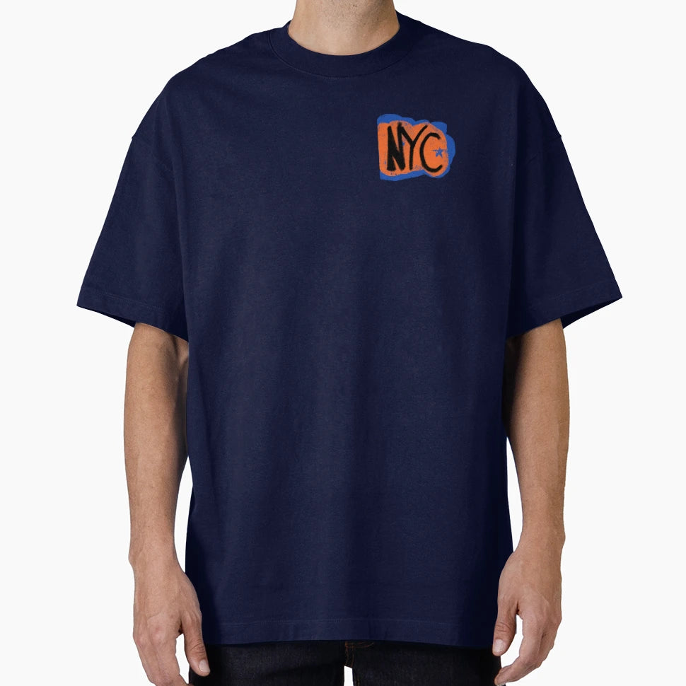 Nyc Orange Blue Spirits Lgk Lgm T-Shirt - Streetwear Style Men Women - T-Shirt, Sweatshirt, Hoodie