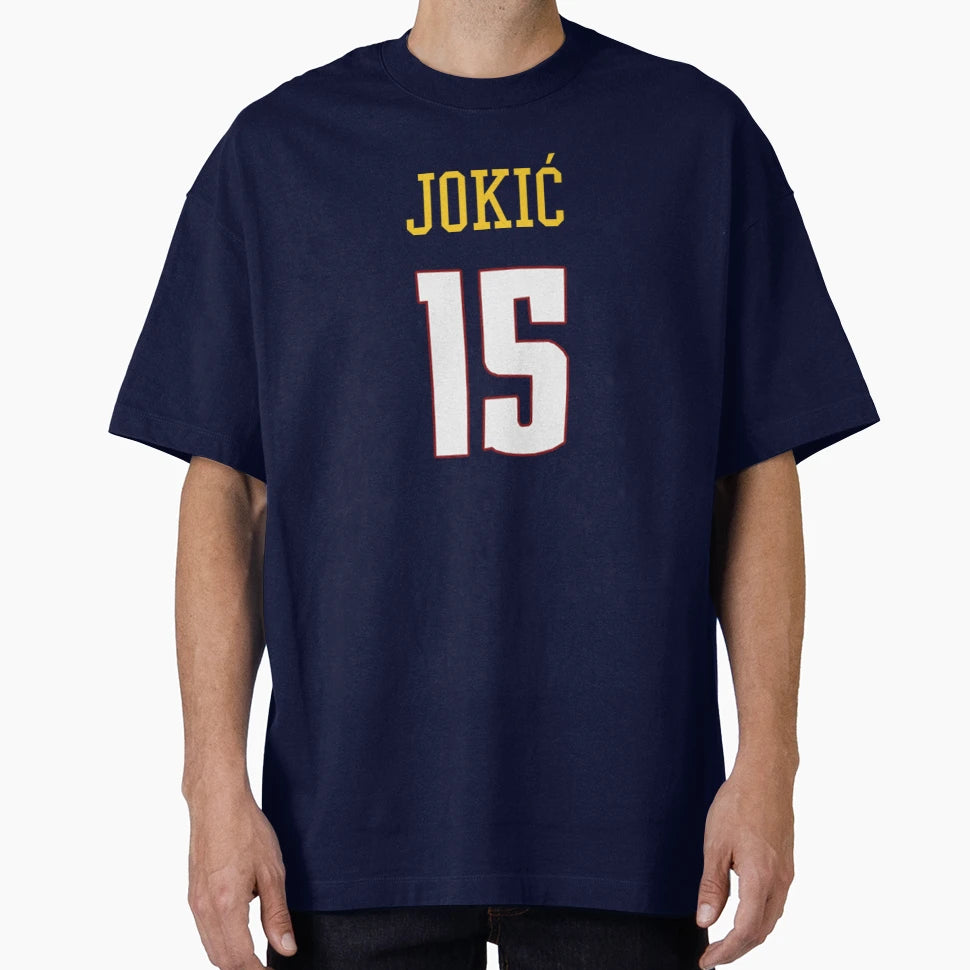 Nikola Joki 15 Nuggets T-Shirt - Novelty Apparel for Adults - T-Shirt, Sweatshirt, Hoodie