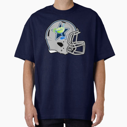 Dallas Margaritas Modern Helmet T-Shirt - Minimalist Print for Adults - T-Shirt, Sweatshirt, Hoodie