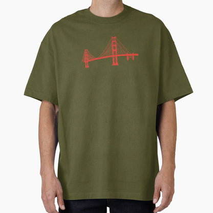 Californias Golden Gate Bridge Span T-Shirt - Graphic Print for Adults - T-Shirt, Sweatshirt, Hoodie