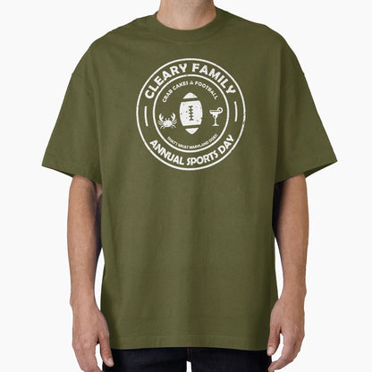 Cleary Family Football T-Shirt - Graphic Print Unisex - T-Shirt, Sweatshirt, Hoodie