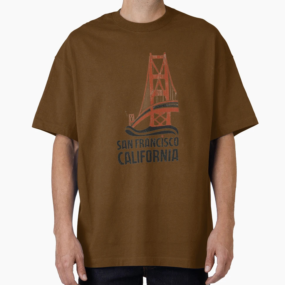 San Francisco California T-Shirt - Trendy Graphic for Adults - T-Shirt, Sweatshirt, Hoodie