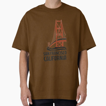 San Francisco California T-Shirt - Trendy Graphic for Adults - T-Shirt, Sweatshirt, Hoodie