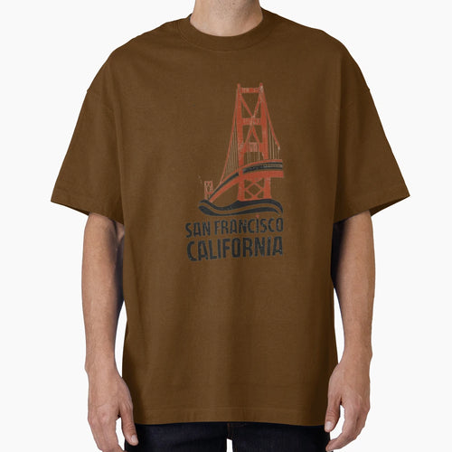 San Francisco California T-Shirt - Trendy Graphic for Adults - T-Shirt, Sweatshirt, Hoodie