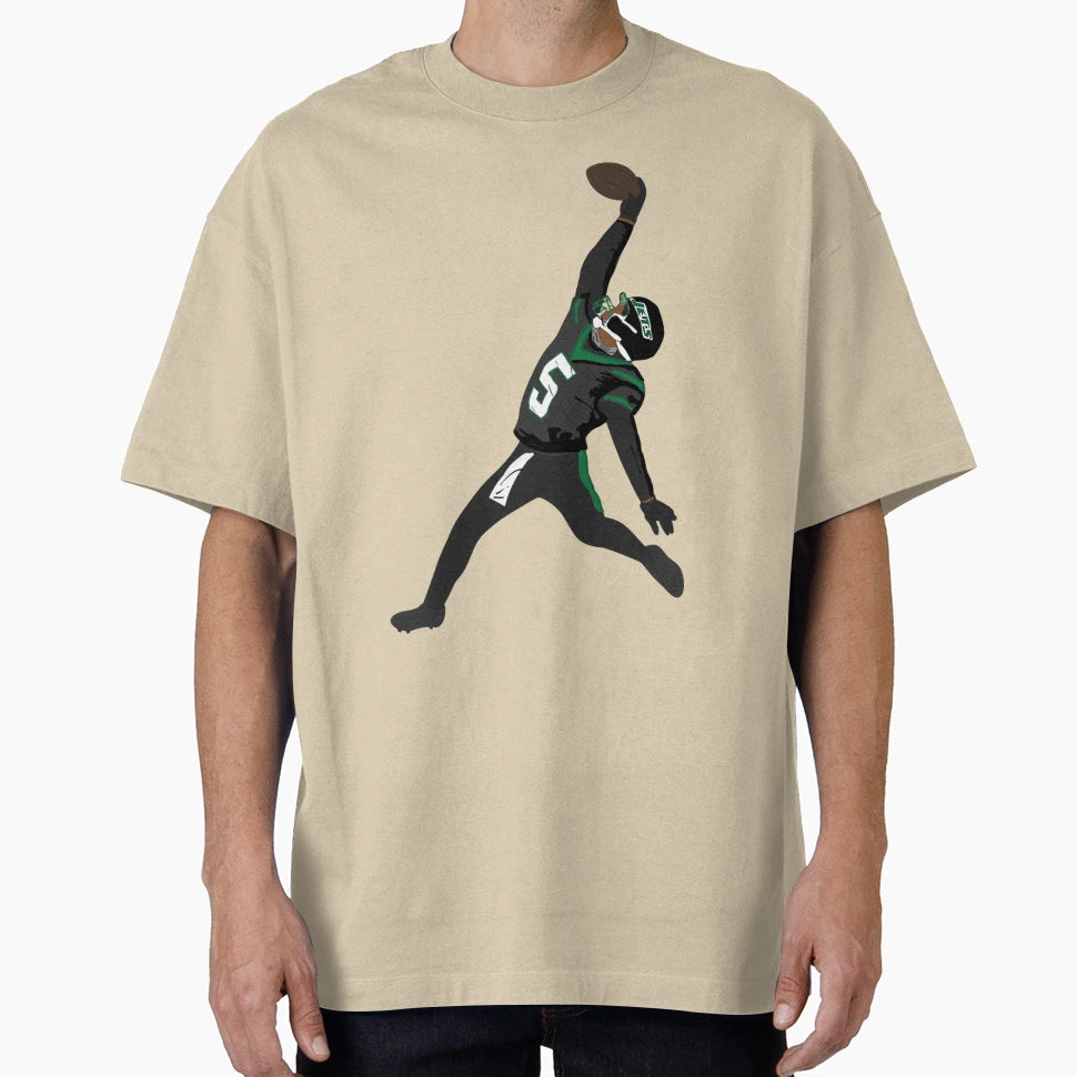 Garrett Wilson Catch T-Shirt - Graphic Print Unisex - T-Shirt, Sweatshirt, Hoodie
