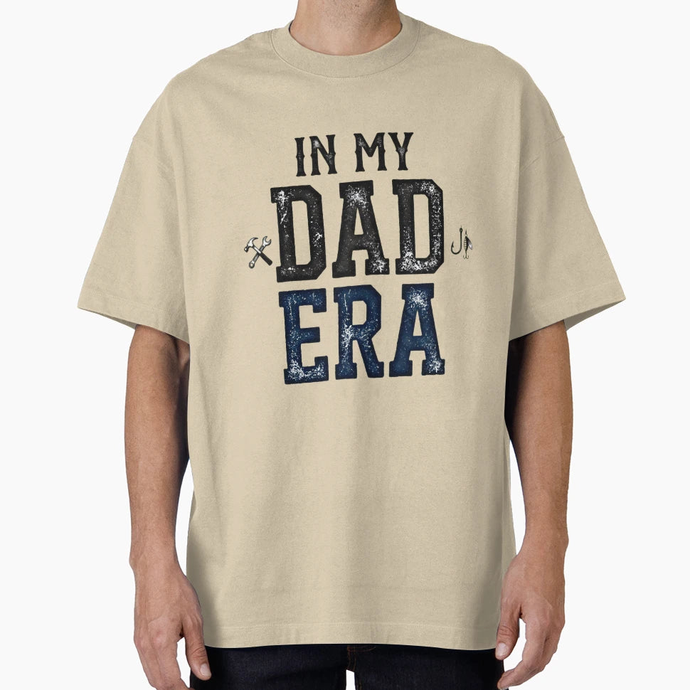 My Dad Era Distressed Typography T-Shirt - Aesthetic Graphic Unisex - T-Shirt, Sweatshirt, Hoodie