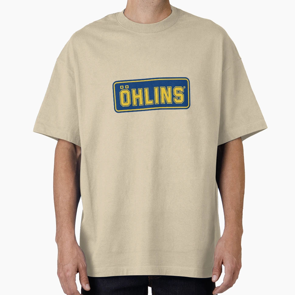 Ohlins Shock Absorber Digital Art T-Shirt - Fun Novelty Design for Adults - T-Shirt, Sweatshirt, Hoodie
