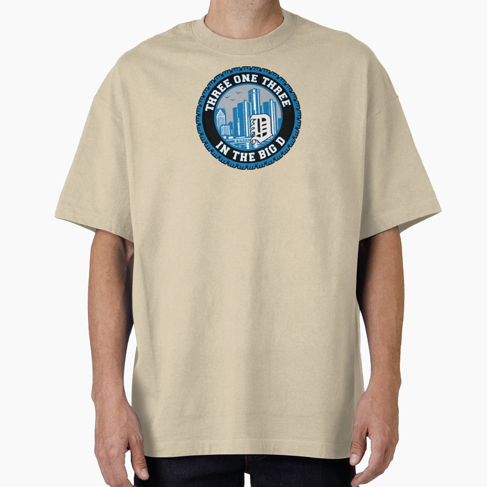 Three One Three 313 Big D Detroit T-Shirt - Streetwear Style Men Women - T-Shirt, Sweatshirt, Hoodie