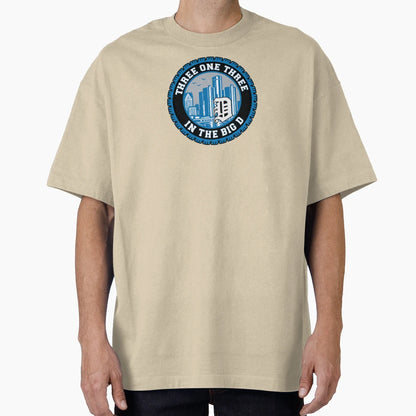 Three One Three 313 Big D Detroit T-Shirt - Streetwear Style Men Women - T-Shirt, Sweatshirt, Hoodie