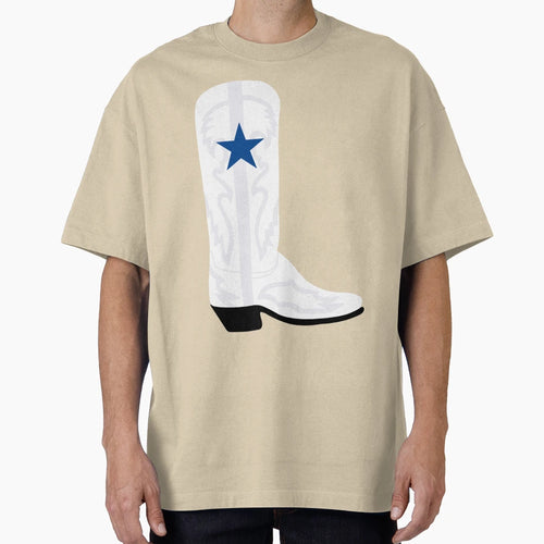 Cowboys Boot T-Shirt - Trendy Graphic for Adults - T-Shirt, Sweatshirt, Hoodie