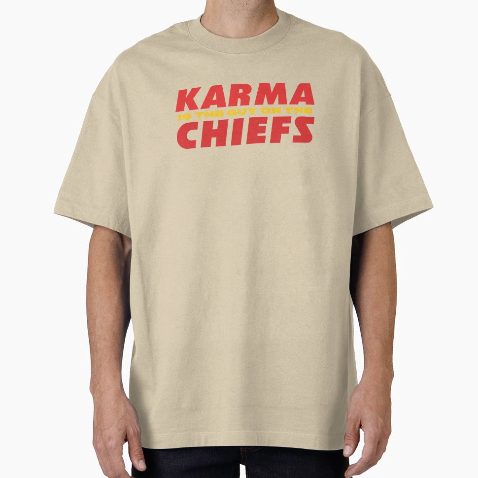 Karma Is Guy Chiefs Eras Tour Karma T-Shirt - Streetwear Style Men Women - T-Shirt, Sweatshirt, Hoodie