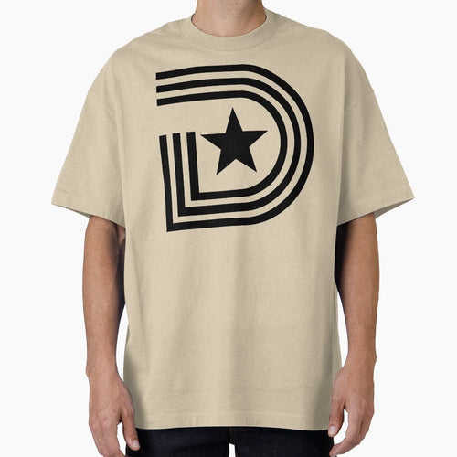 D Town Black Star T-Shirt - Novelty Apparel Unisex - T-Shirt, Sweatshirt, Hoodie